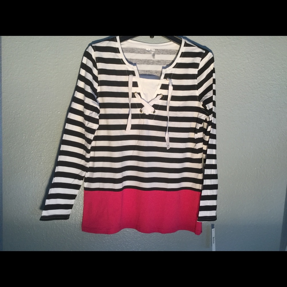 Stripe Casual Top
